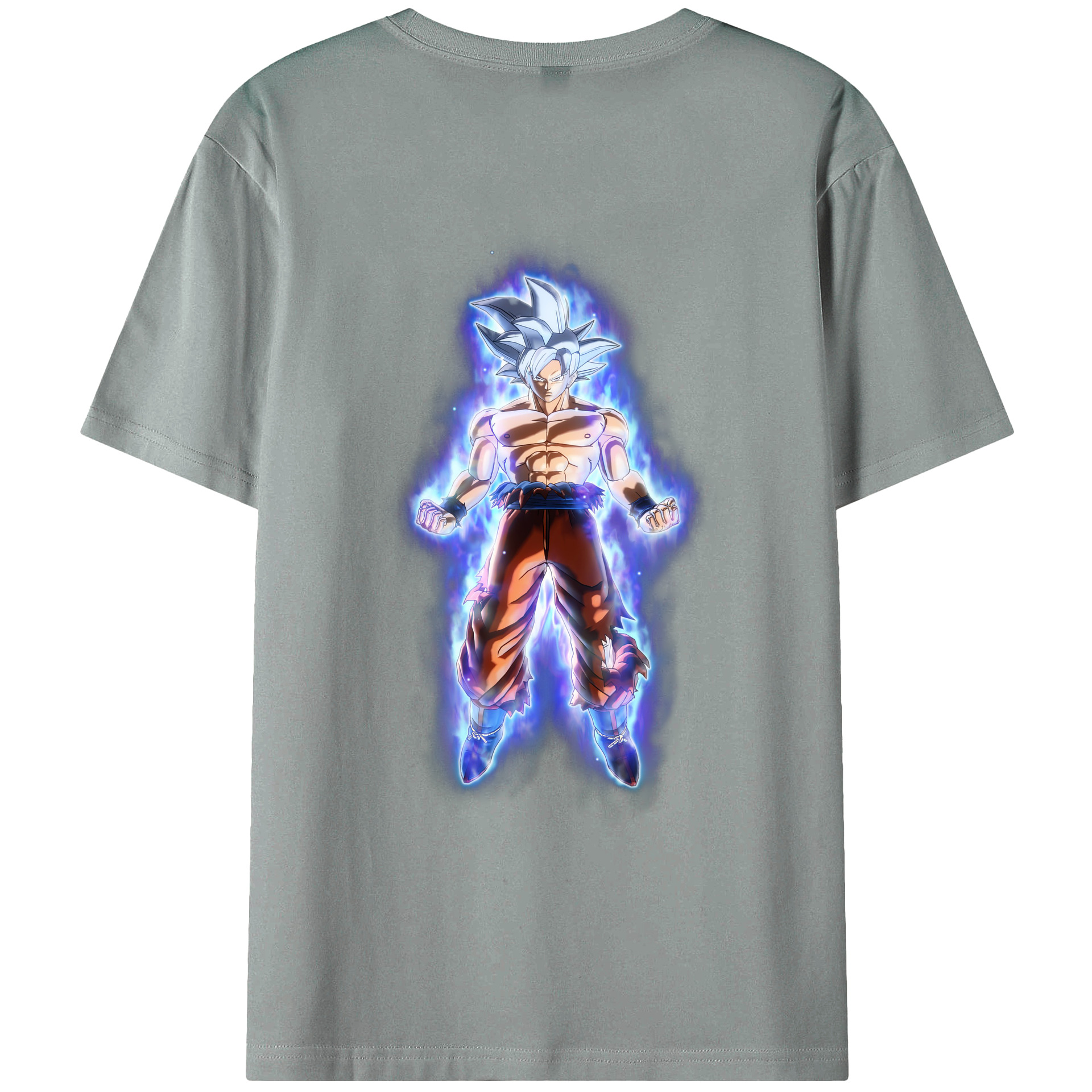 （画像用） ドラゴンボール 孫悟空（そん ごくう）Son Goku カカロット DRAGON BALL Kakarotto 綿100％ メンズ半袖Tシャツ（バックプリント） 通気性